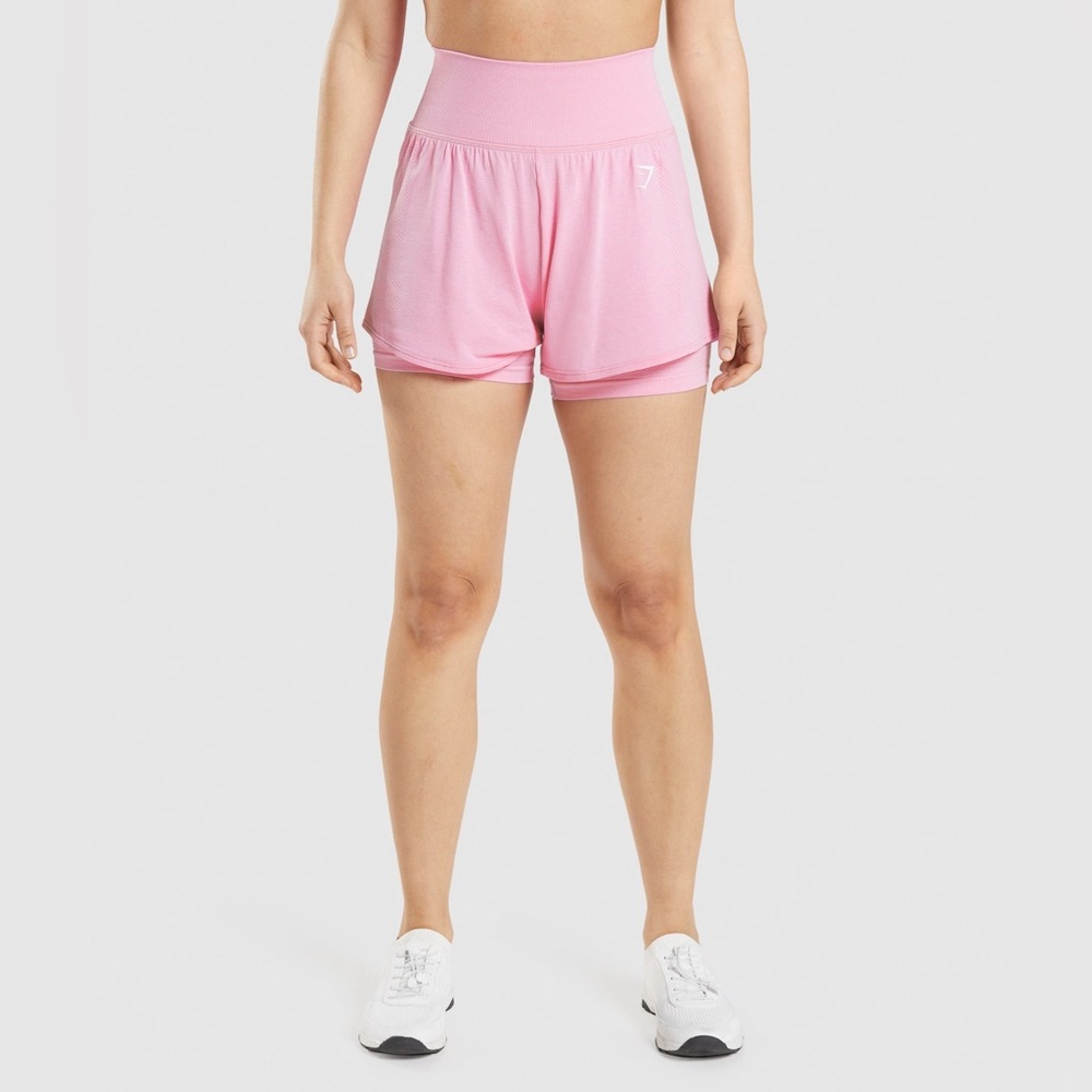 NWOT GYMSHARK VITAL SEAMLESS 2.0 2-IN-1 SHORTS